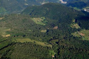 Panoramafoto des Tales  
